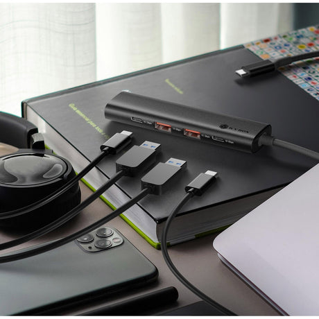 Hub USB Icy Box ib-hub1437-cpd (czarny)