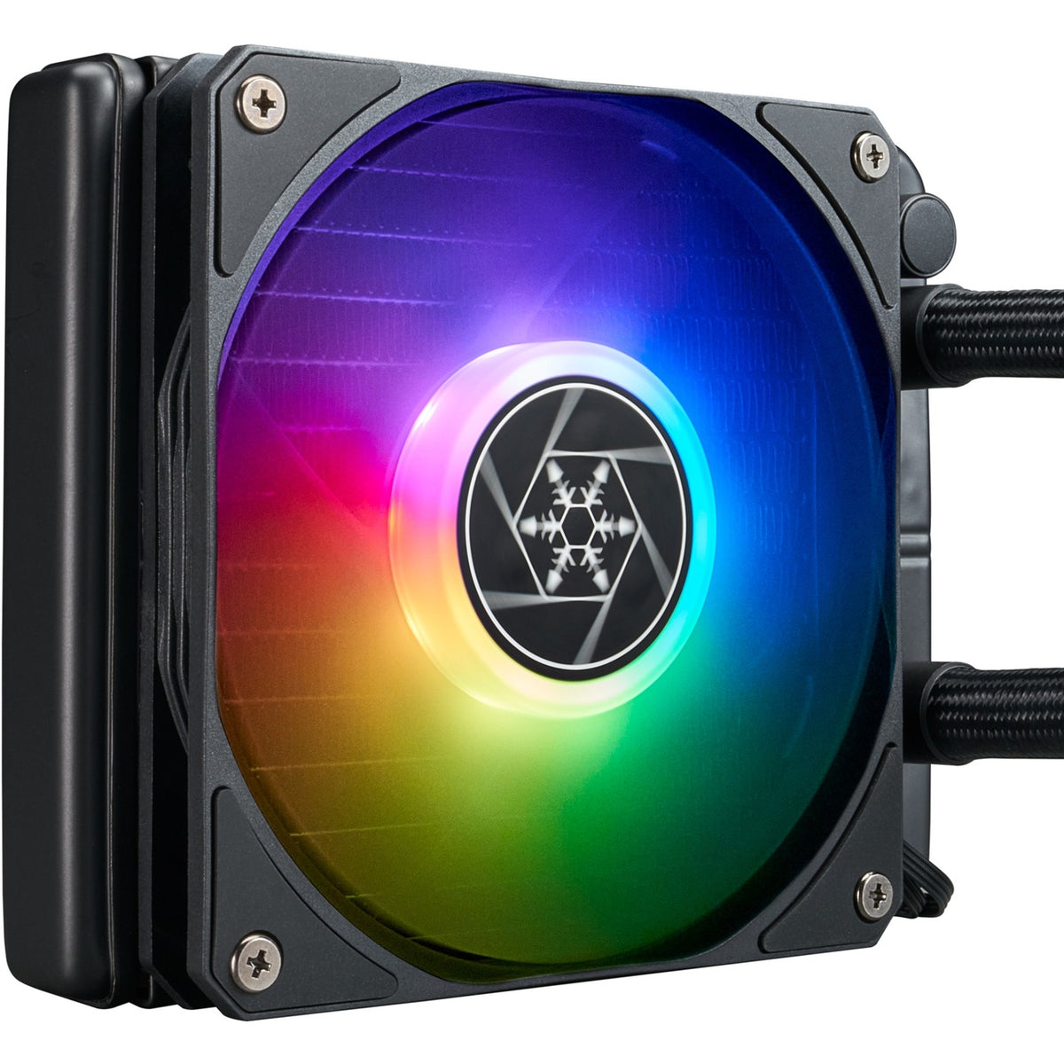 Chłodzenie wodne Silverstone vida 120 slim (czarne)