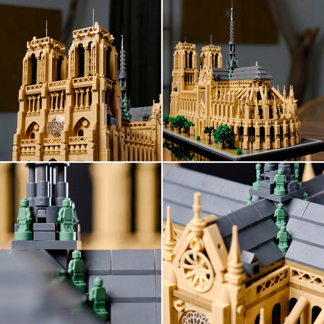 Lego architektura Notre-Dame w Paryżu - 21061