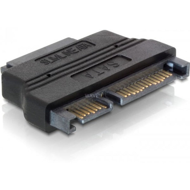 Delock adapter 22-pinowy SATA > 13-pinowy slim SATA (czarny, 65156)
