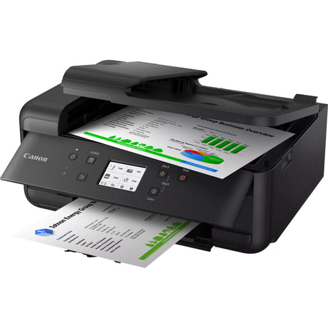 Uniwersalna drukarka atramentowa Canon Pixma TR7650 z funkcją faksu (czarny, USB, Wi-Fi, kopiowanie, skanowanie, faks)