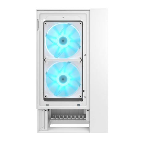 Obudowa Cougar omnyx midi tower (biała | 4x USB-A | 2x USB-C | szkło hartowane)