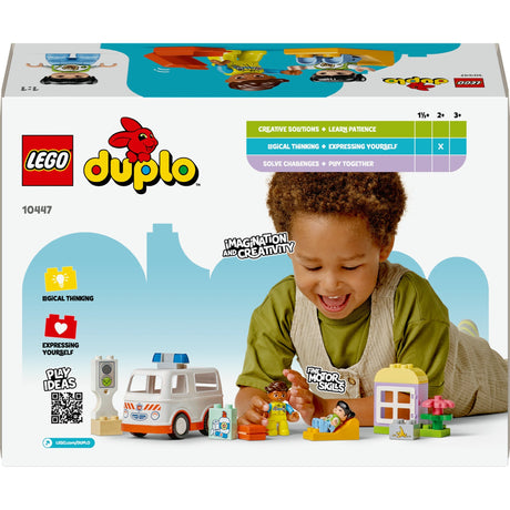LEGO Duplo Town 10447 Ambulans z kierowcą