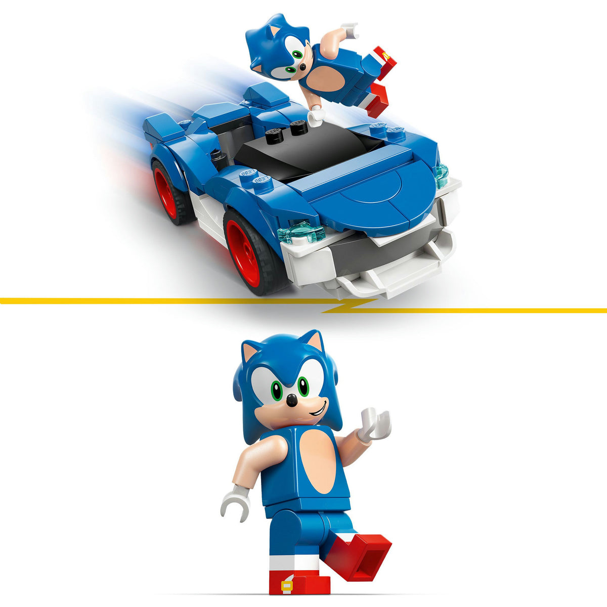 Lego Sonic the Hedgehog 77117 Sonic Car: Speed Star Lightning