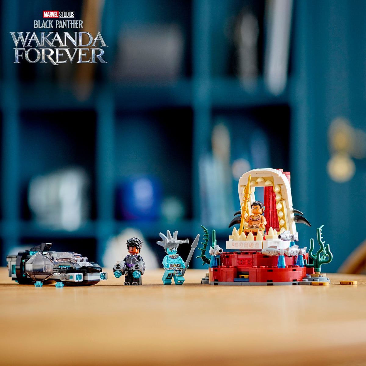 Lego Marvel - zabawka konstrukcyjna sali tronowej króla Namor (76213)