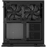 Czarna obudowa mini tower Fractal Design Ridge (czarna | 2x USB-A | 1x USB-C)