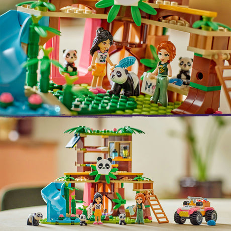Lego® Friends schronienie dla pandy, zestaw do budowania, zabawka - 42648