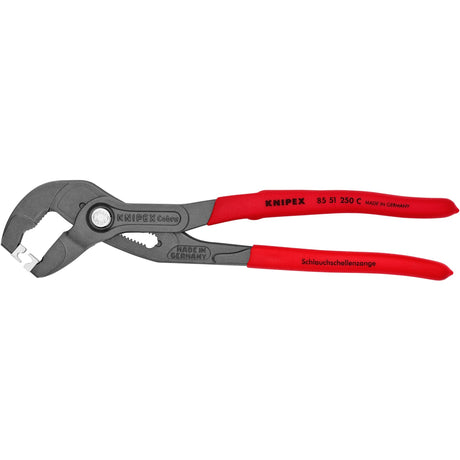 Szczypce do opasek zaciskowych Knipex 85 51 250 c (czerwone)