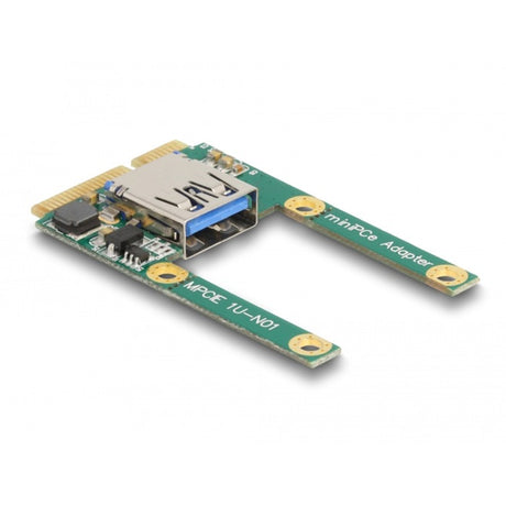 Delock mini pcie io 1 x USB 2.0 typu żeński, pełnowymiarowy, półwymiarowy kontroler
