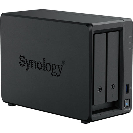 Stacja dyskowa Synology ds725+ nas (czarna, 2x LAN, USB-A 3.2 (5 Gbit s))