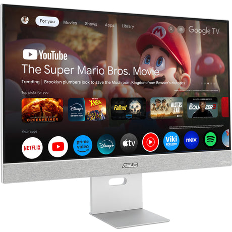 Asus Zenscreen Smart Monitor MS32UC 31.5 4K UHD (szary, HDMI, Display Port, 2x USB-A, USB-C, WiFi)