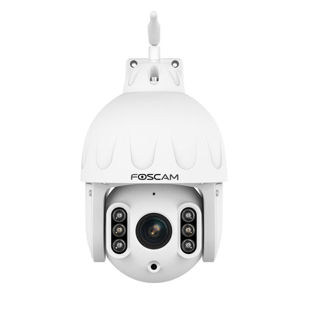 Foscam SD8P, dwuzakresowa zewnętrzna kamera bezpieczeństwa PTZ 4K 8MP WiFi (biała)