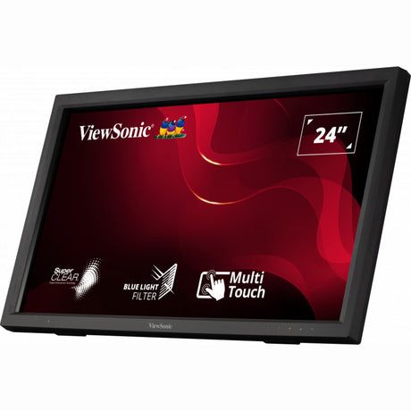 Viewsonic monitor dotykowy na podczerwień TD2423 24 (czarny, 1x HDMI, VGA, DVI-D, USB-A, USB-B)