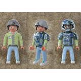 Playmobil Dino Rise - Saichania: Zabawka konstrukcyjna Obrona myśliwców (70626)