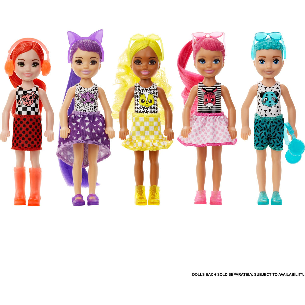 Kolorowa odsłona Barbie - lalka Chelsea (produkt asortymentowy)