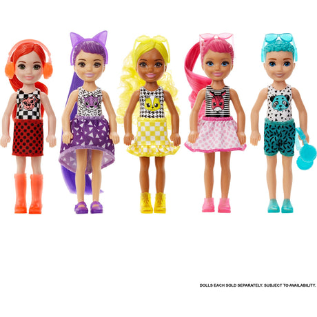 Kolorowa odsłona Barbie - lalka Chelsea (produkt asortymentowy)