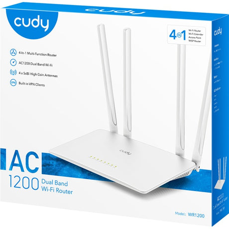 Router Wi-Fi Cudy ac1200 (biały, aplikacja)