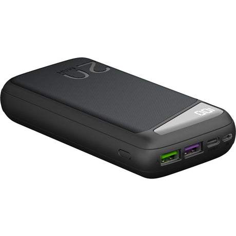 Power bank Goobay z szybkim ładowaniem 20 000 mAh - 74 Wh (czarny, USB-C PD, QC 3.0)