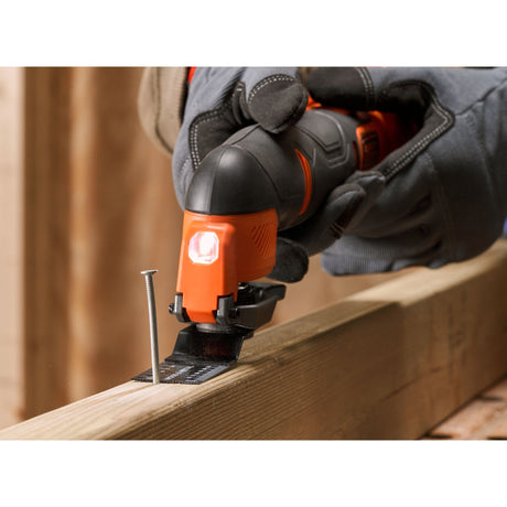 Narzędzie wielofunkcyjne Black+decker bdcos18n-xj 18 V z oscylacyjnym narzędziem wielofunkcyjnym (pomarańczowo-czarny, akumulator i ładowarka nie wchodzą w skład zestawu)