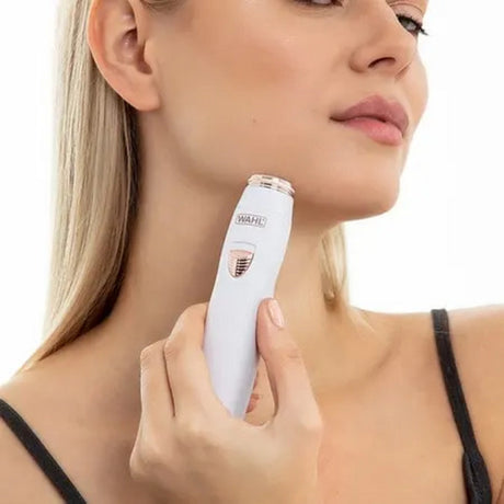Wahl Home Products Urządzenie do usuwania zarostu na twarzy (białe)