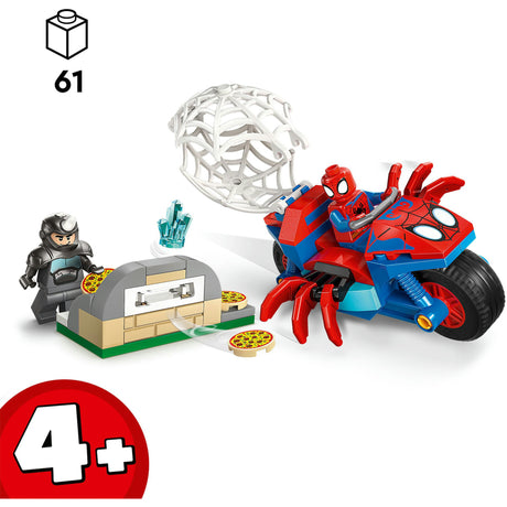 LEGO Marvel - Spiderman na motocyklu kontra nosorożec (11206)