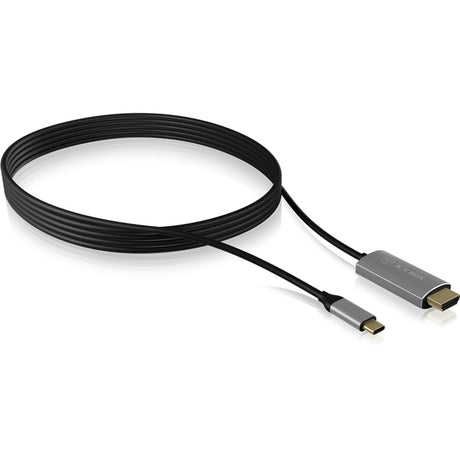 Icy box ib-cb020-c - kabel USB-C (męski) > HDMI (męski) (czarny, 1,8 m)