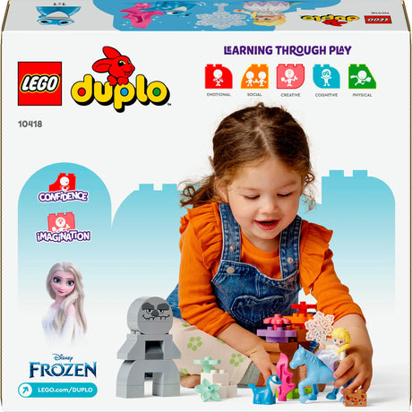 Lego Deplo 10418 Elsa i Bruni w Zarkławionym Forestu