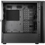 Obudowa midi tower Silverstone seta q1 (czarna | 2x USB-A | 1x USB-C)