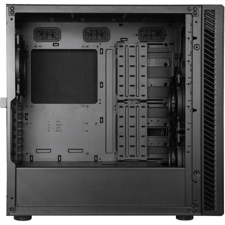 Obudowa midi tower Silverstone seta q1 (czarna | 2x USB-A | 1x USB-C)