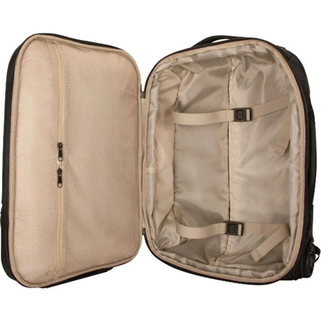 Wózek podróżny z plecakiem na kółkach Targus 15,6” ecosmart mobile tech (czarny)
