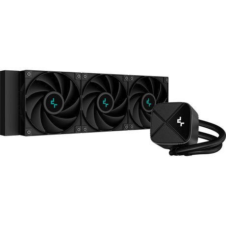 Chłodzenie wodą Deepcool LS720S Zero Dark (czarne, 4-pinowe złącze wentylatora PWM)