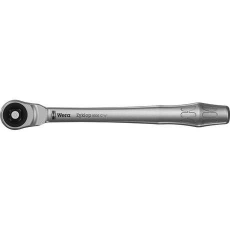 Zestaw grzechotek Wera 8100 sa 7 Zyklop Metal, przebijany kwadrat 1 4 zestaw narzędzi (28 sztuk)