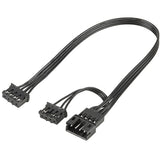 Wentylator obudowy Silverstone Shark Force 160 (czarny, 160 x 160 x 27 mm, pwm)
