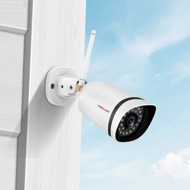 Foscam fi9911w, zewnętrzna kamera bezpieczeństwa ip 3mp wifi (biała)