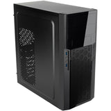 Obudowa midi tower Silverstone sst-ps13b (czarna | 2x USB-A)