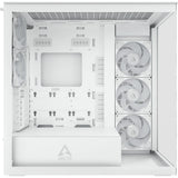 Obudowa Arctic xtender vg midi tower (biała | 2x USB-A | 1x USB-C | RGB | szkło hartowane)