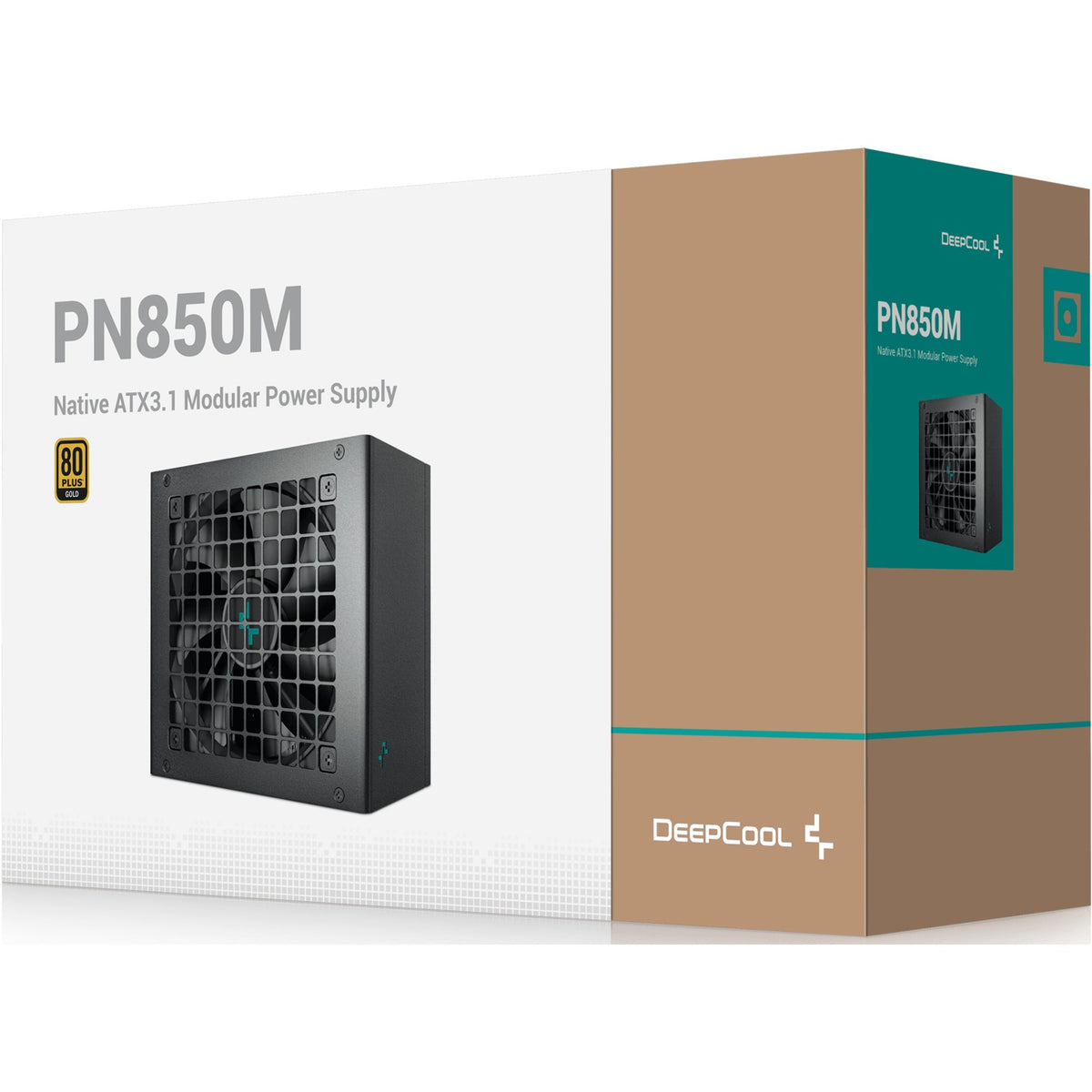 Modułowy zasilacz Deepcool pn850m o mocy 850 W (czarny, 3x pcie)