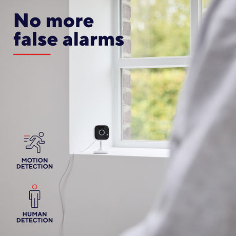 Zaufaj kamerze bezpieczeństwa ipcam-2900 (biała, WiFi 2,4 lub 5 GHz)