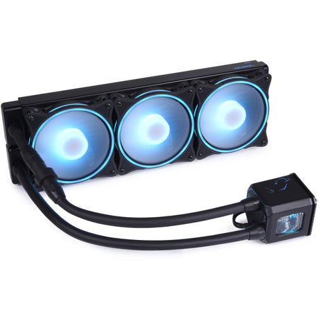 Chłodzenie wodne Alphacool eisbaer 360 aurora hpe (czarne)