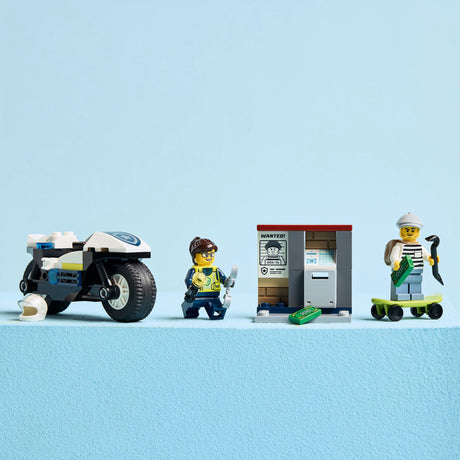 Lego ® pościg miejski na motocyklu policyjnym - 60455