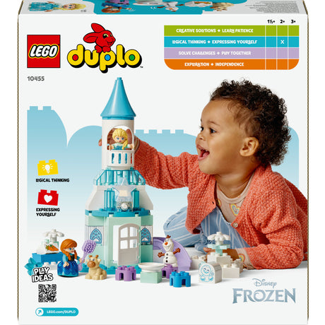 Lego Duplo ǀ Disney Zestaw imprezowy Anna i Elsa w zamarzniętym zamku — 10455