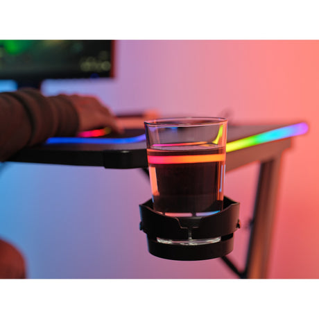 Biurko do gier Trust GXT 709 Luminus RGB (czarne)