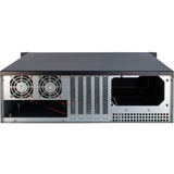 Obudowa rack Inter-tech 3u-3098-s (czarna | 2x USB-A)
