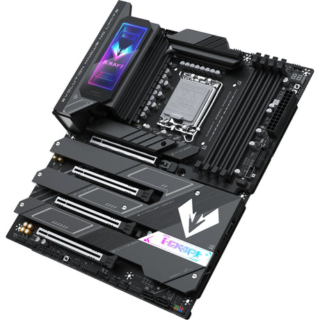 Płyta główna Maxsun MS-Icraft Z890 Pacific Socket 1851 (czarna, RAID, 2,5 GB-LAN, WLAN, BT, dźwięk, ATX)