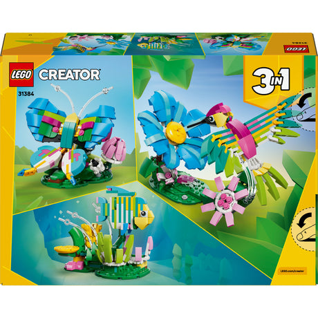 Lego® Creator Dzikie zwierzęta 3 w 1: kolorowy koliber - 31384