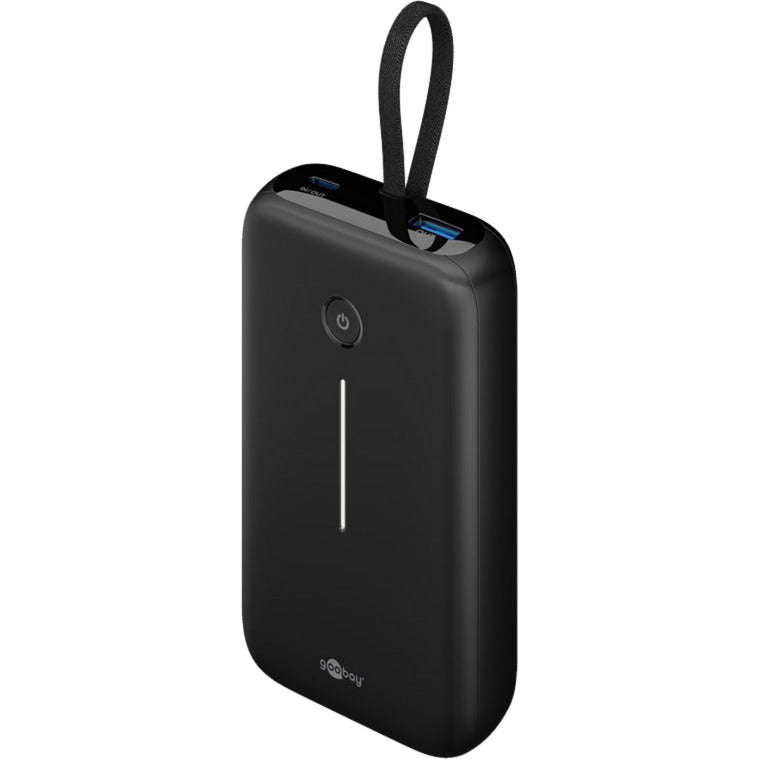 Power bank Goobay 20 000 mAh - 30 W (czarny, USB-C PD)