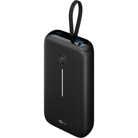 Power bank Goobay 20 000 mAh - 30 W (czarny, USB-C PD)