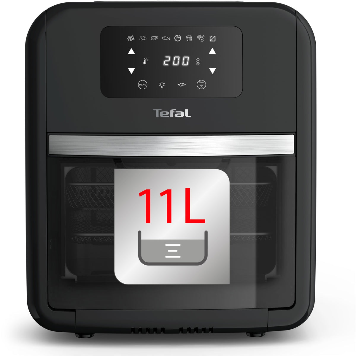 Mini piekarnik Tefal Easy Fry z grillem (czarny)