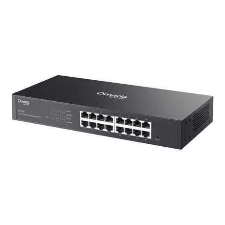 16-portowy, gigabitowy, łatwy w zarządzaniu przełącznik Tp-Link Omada ES216G (czarny)