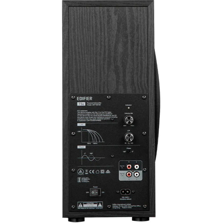 Aktywny głośnik niskotonowy Edifier t5s (czarny)